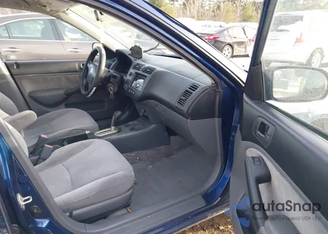 2001 Honda Civic Ex from USA, damaged, VIN 1HGES26741L021287